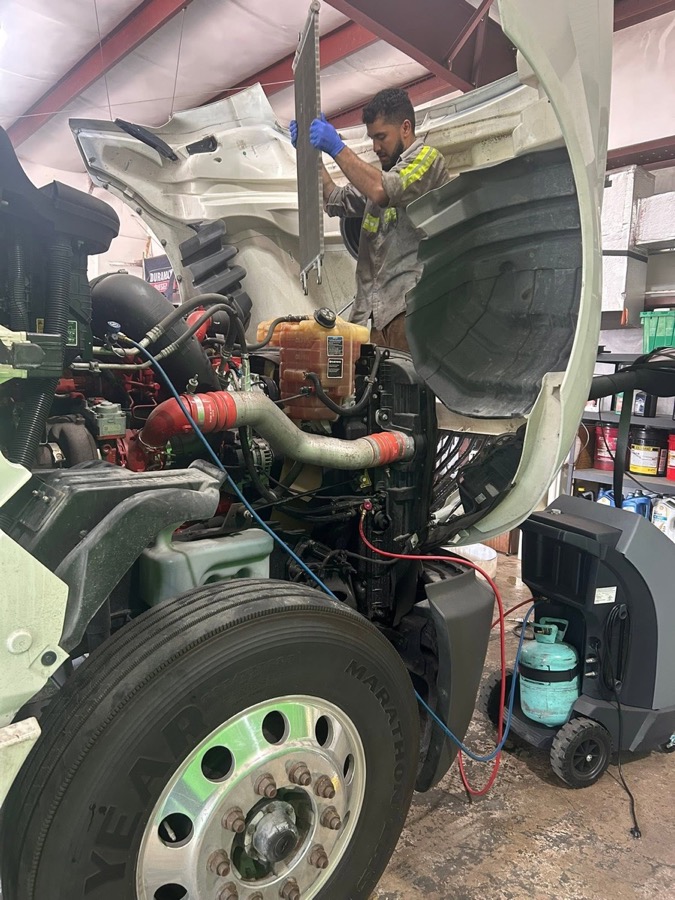 Heavy truck maintenance